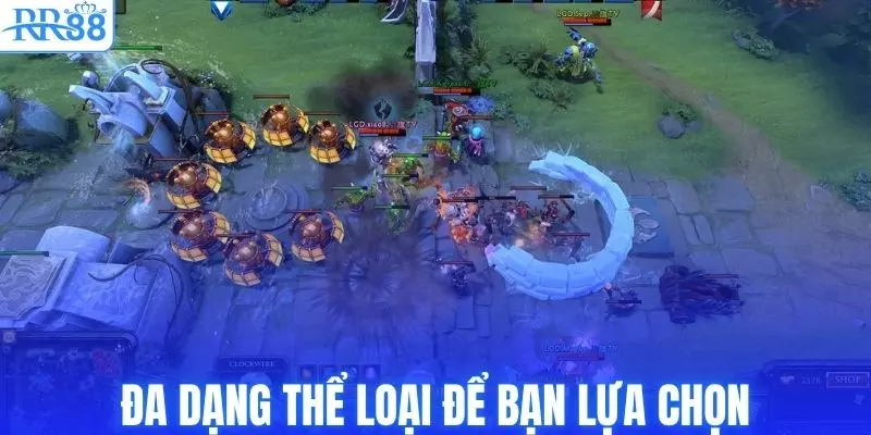 Đa dạng thể loại như Liên minh huyền thoại, CS:GO,...