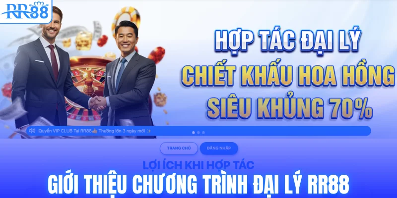Giới thiệu chương trình đại lý RR88
